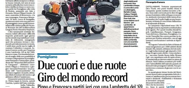I primi giorni di un grande viaggio: il Sud Italia I primi giorni di un grande viaggio: il Sud Italia