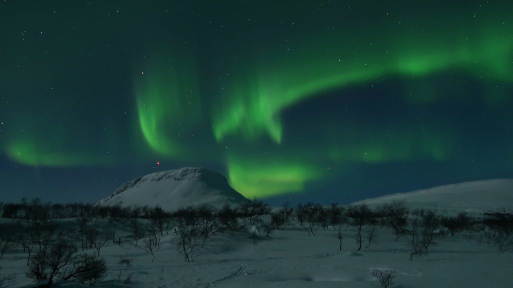 Aurora Boreale in Lapponia